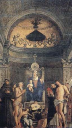 Gentile Bellini Pala di San Giobbe oil painting picture